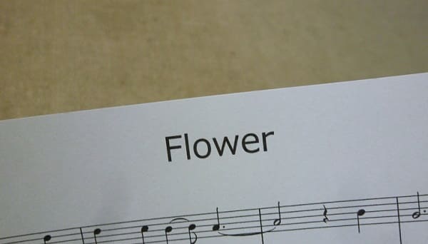 L'Arc-en-Ciel「flower」のピアノ楽譜